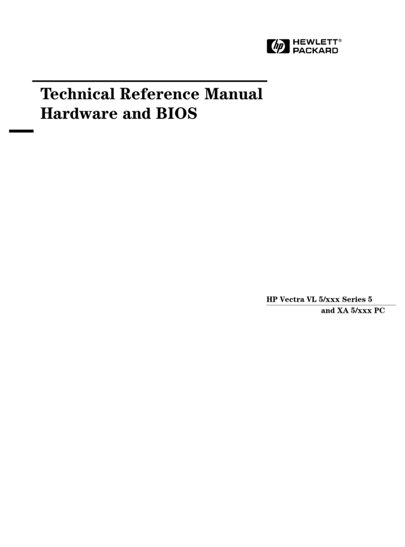 HP Vectra VL5 5 Product manual