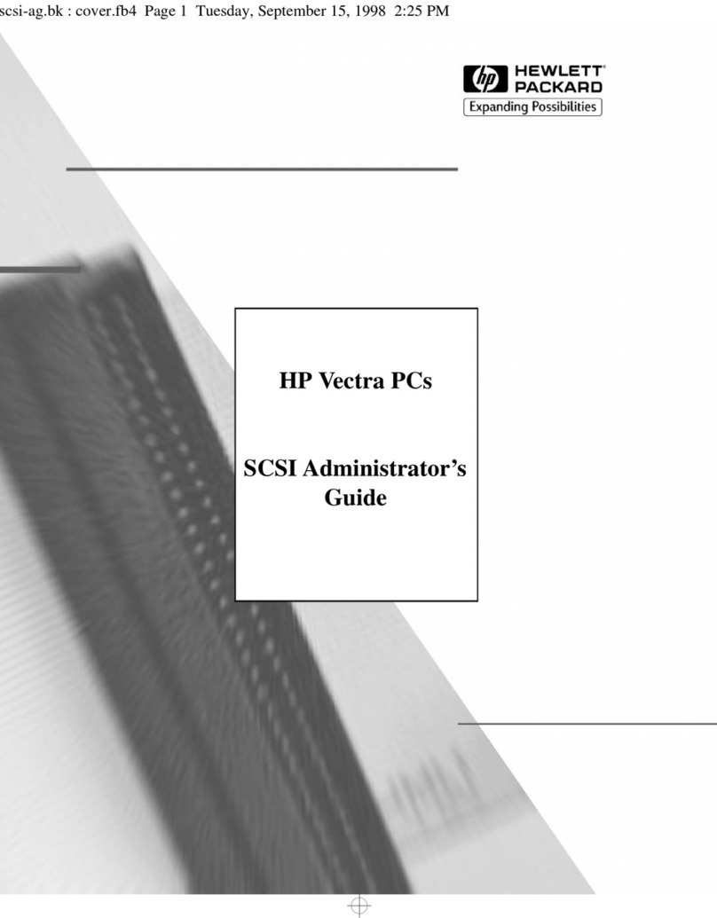 HP Vectra VL5 5 Manual