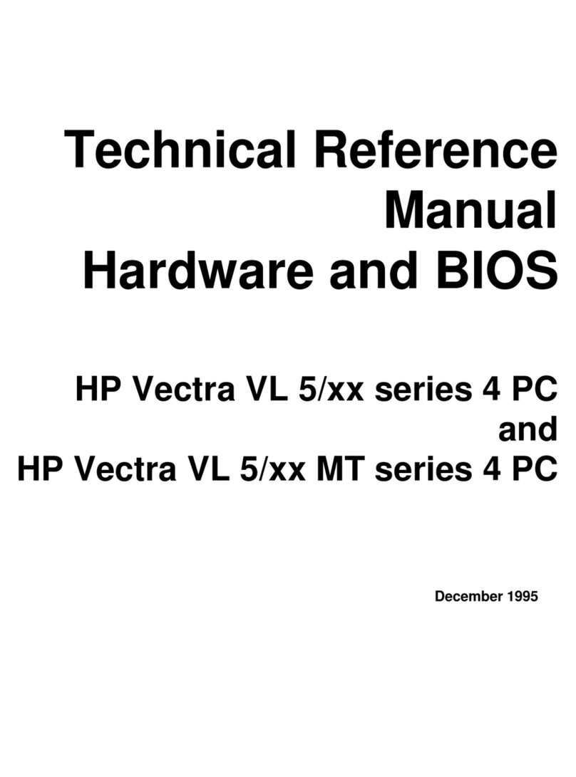 HP Vectra VL5 4 Product manual