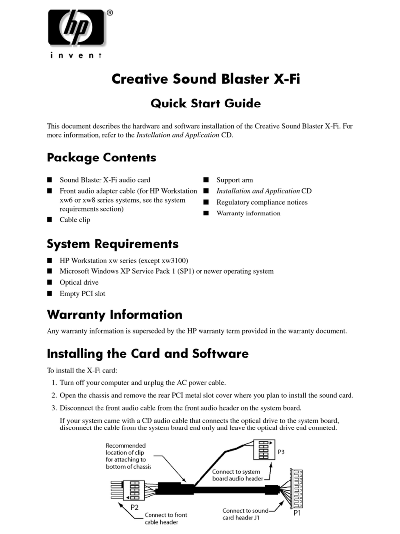 HP Xw4400 - Workstation - 2 GB RAM User manual
