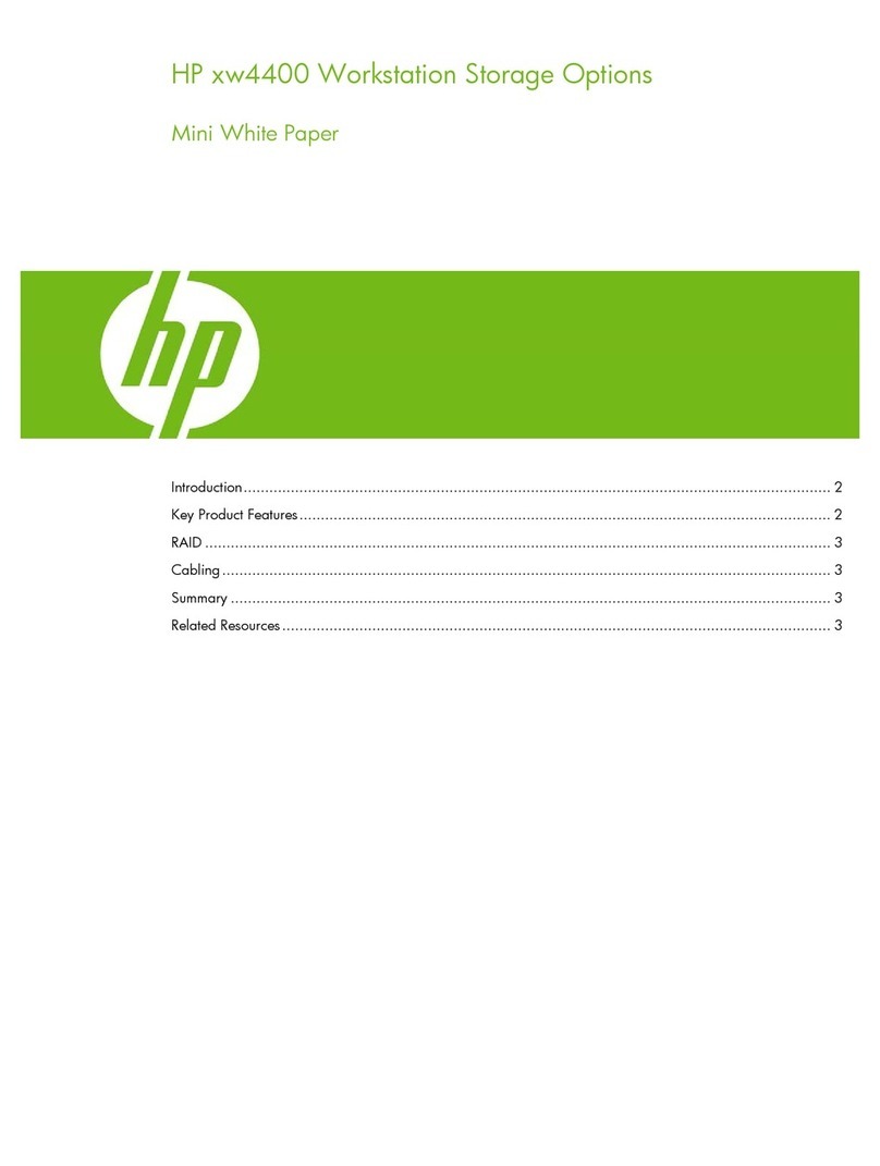 HP Xw4400 - Workstation - 2 GB RAM Mini White Paper