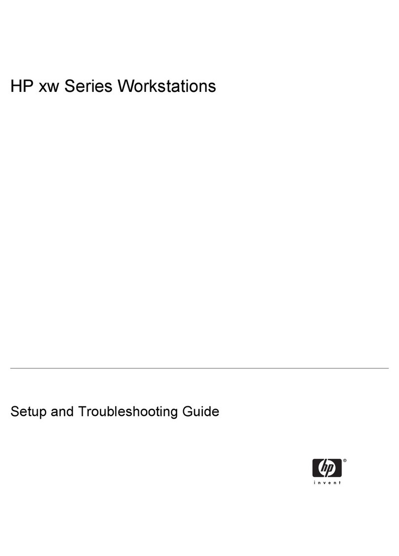 HP Workstation xw4100 User manual HP Workstation xw4100 User manual