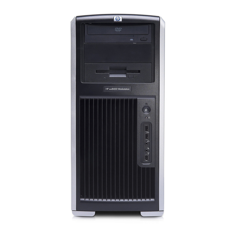 HP Xw8400 - Workstation - 4 GB RAM Use and care manual