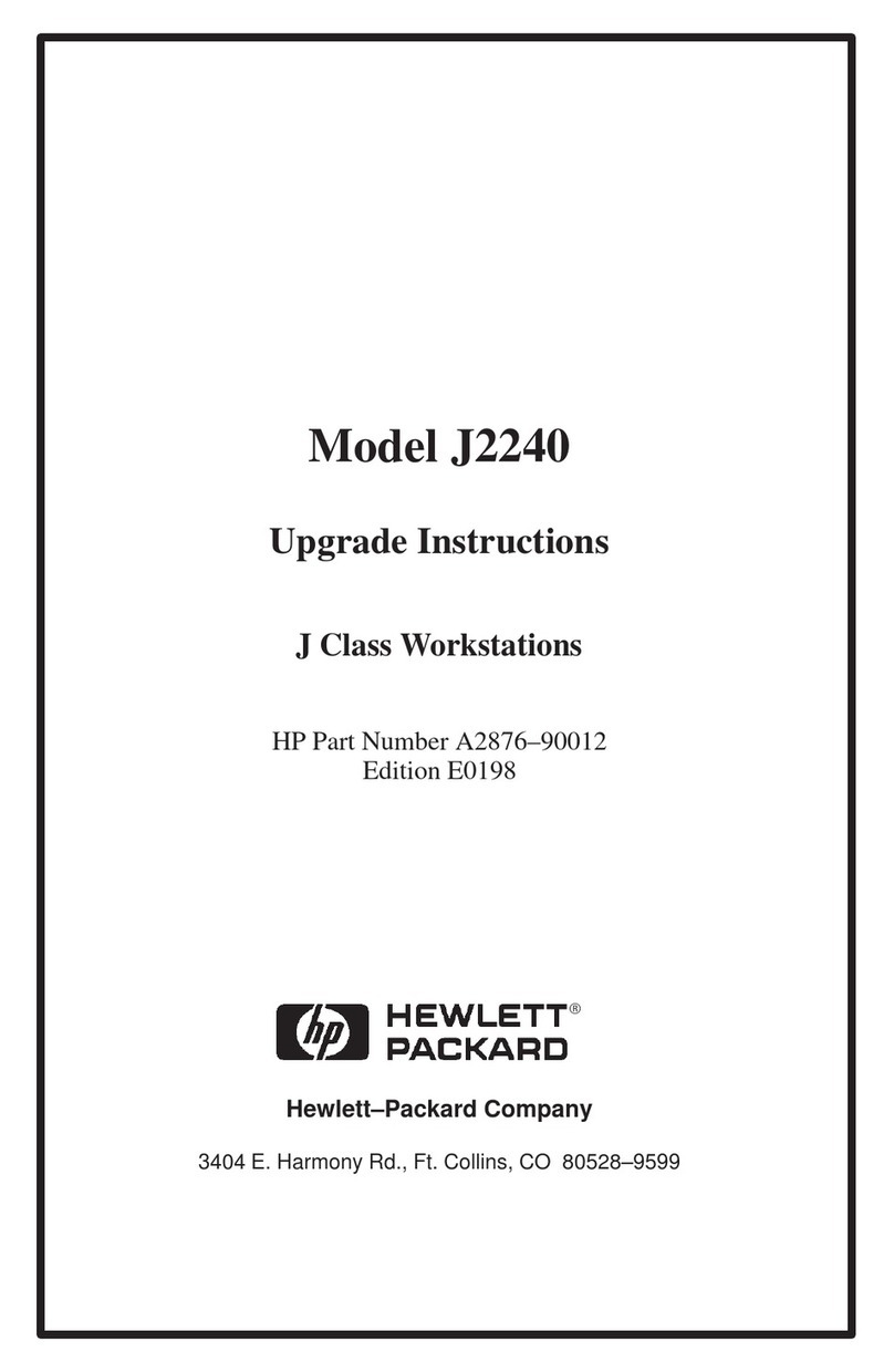 HP Visualize J2240 Upgrade instructions