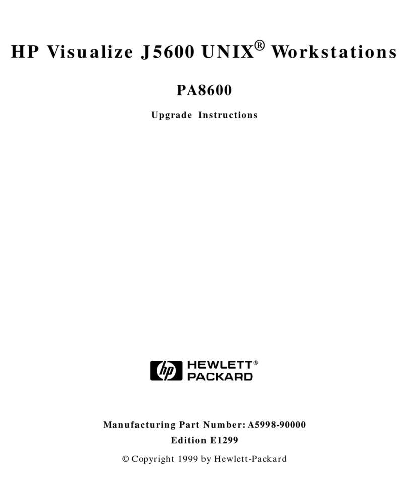 HP Visualize J5000 Quick start guide
