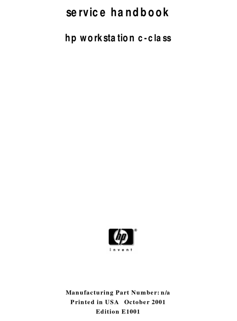 HP Visualize c3650 Manual