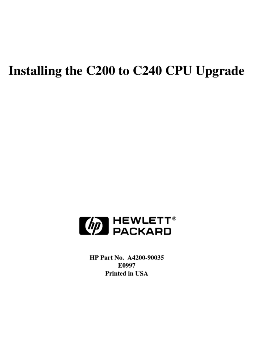 HP Visualize c200 - Workstation User manual