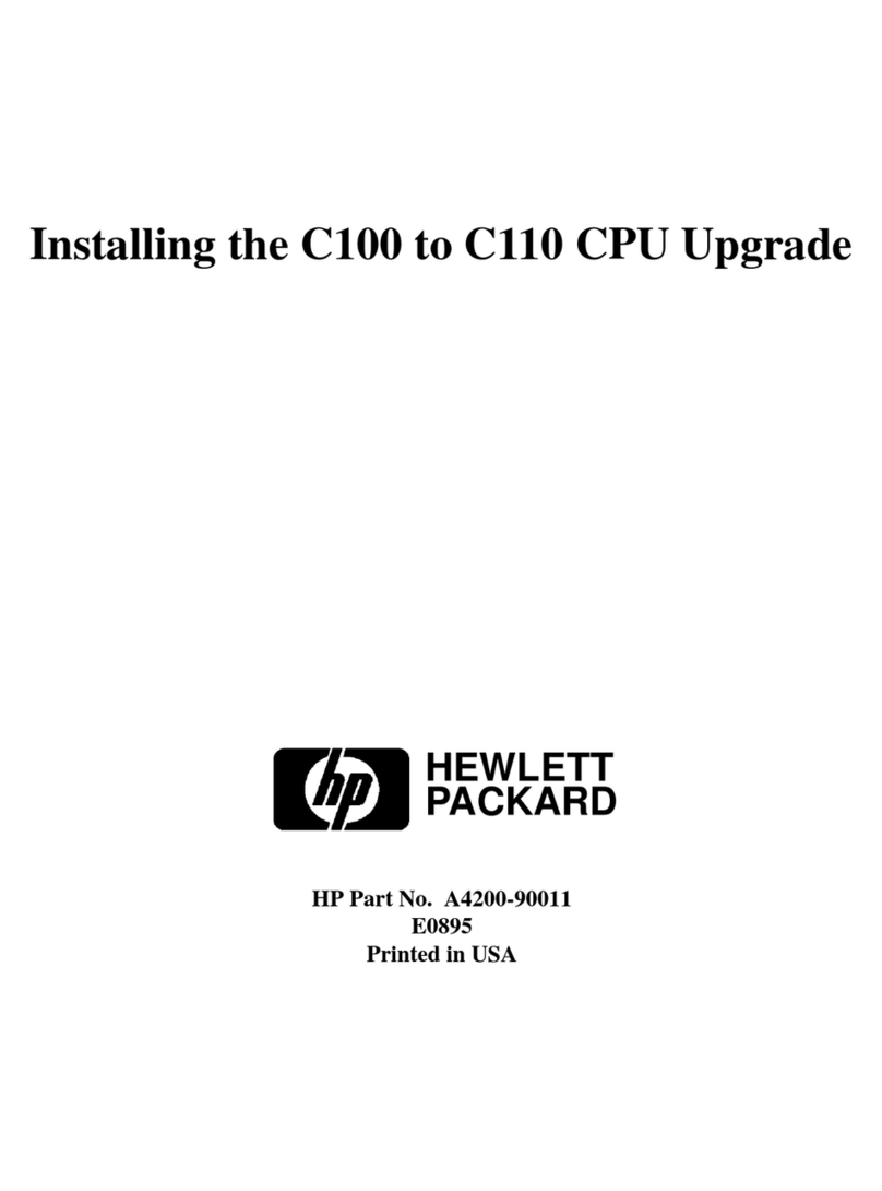 HP Visualize c100 User manual