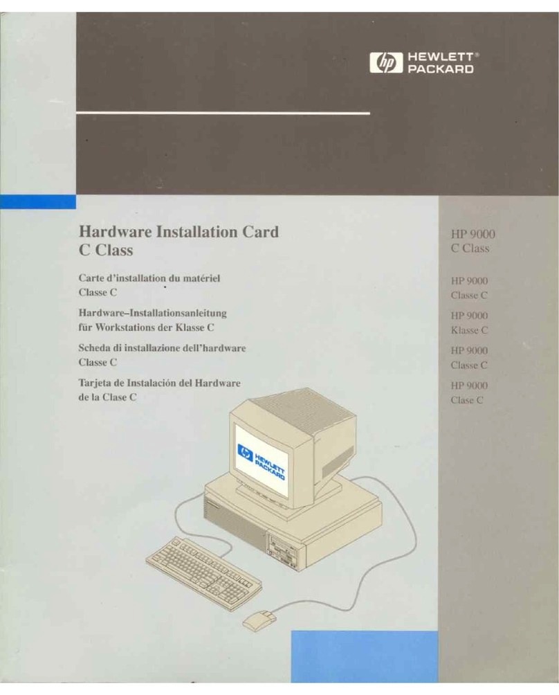 HP Visualize c160 Manual