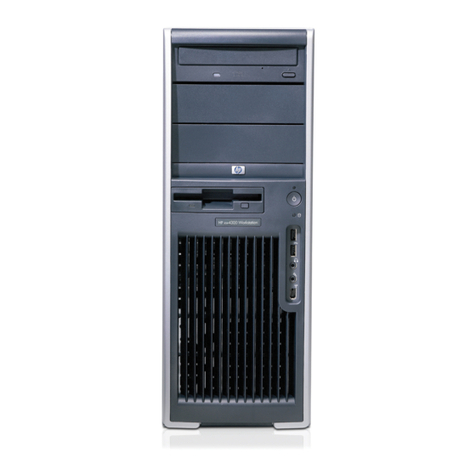 HP Workstation xw8000 User manual