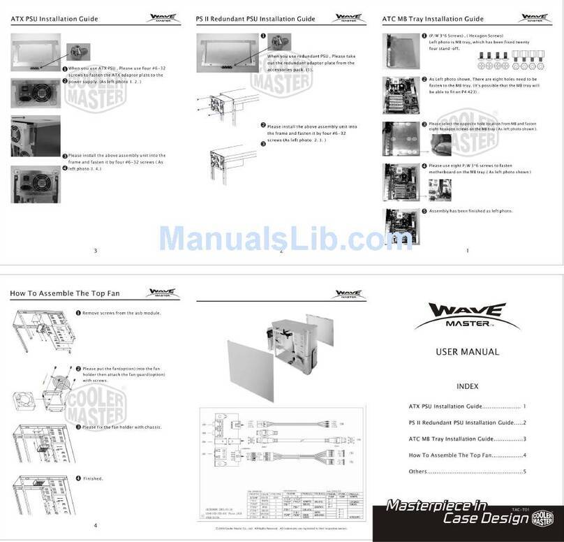 Wavemaster X07 user manual