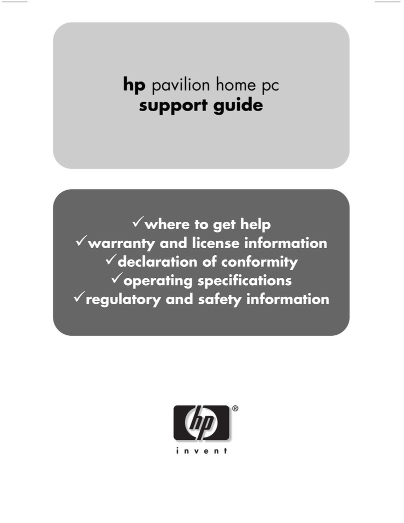 HP Pavilion t124 Installation instructions HP Pavilion t124 Installation instructions