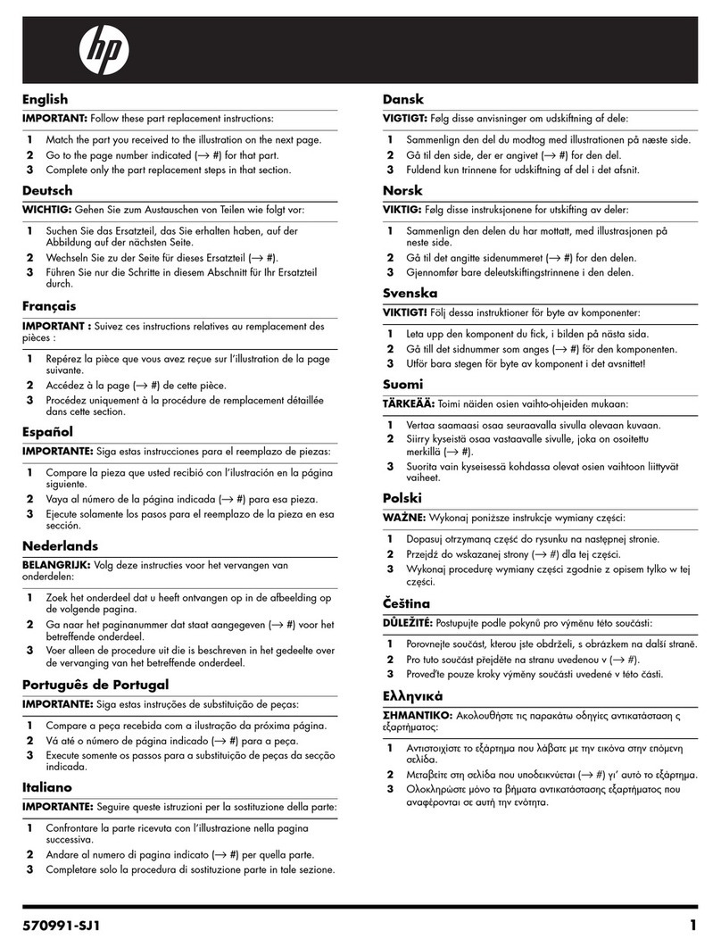 HP Pavilion p6340f Manual