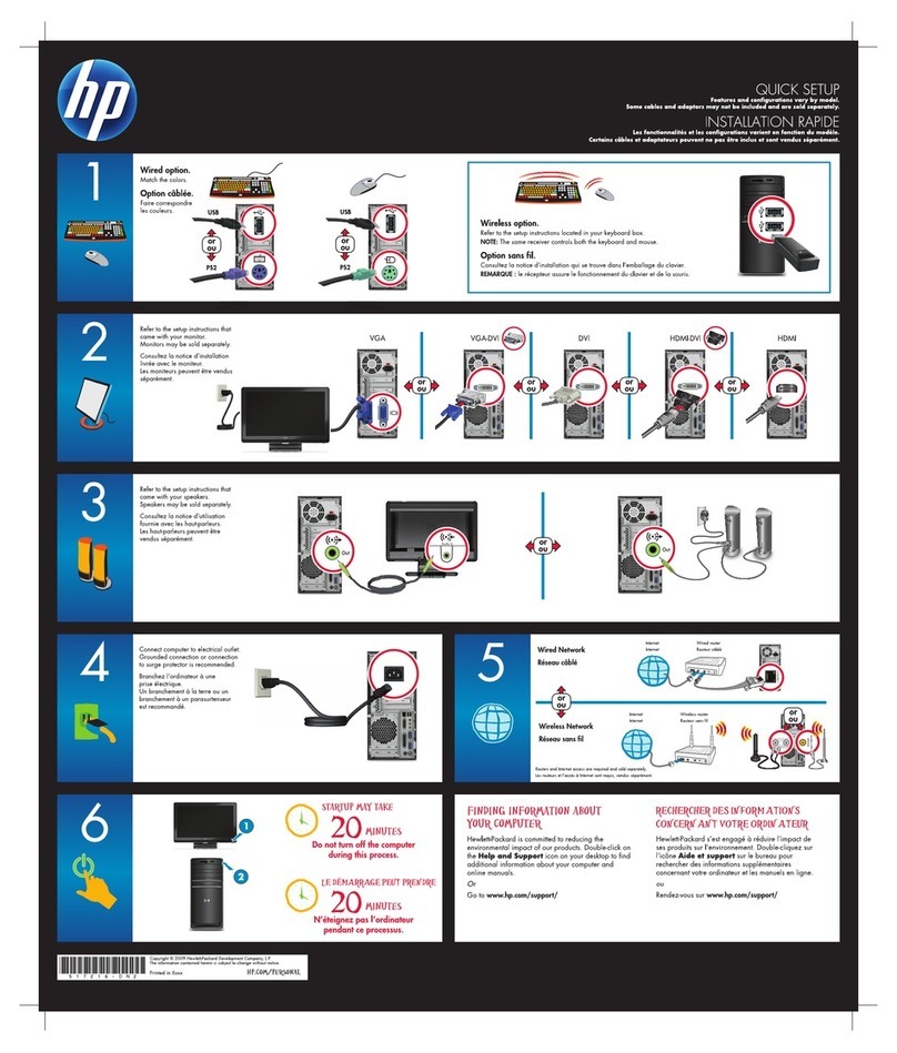 HP Pavilion p6320f User manual HP Pavilion p6320f User manual