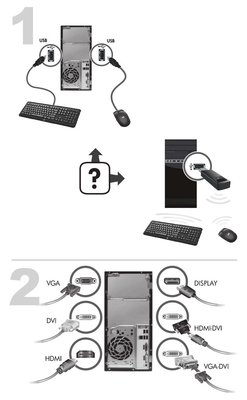 HP Pavilion P21110 User manual
