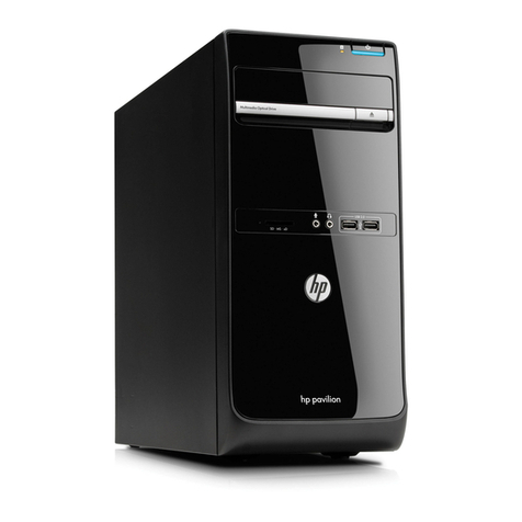 HP Pavilion P62100 User manual