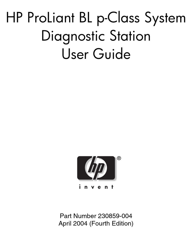 HP ProLiant xw25p User manual