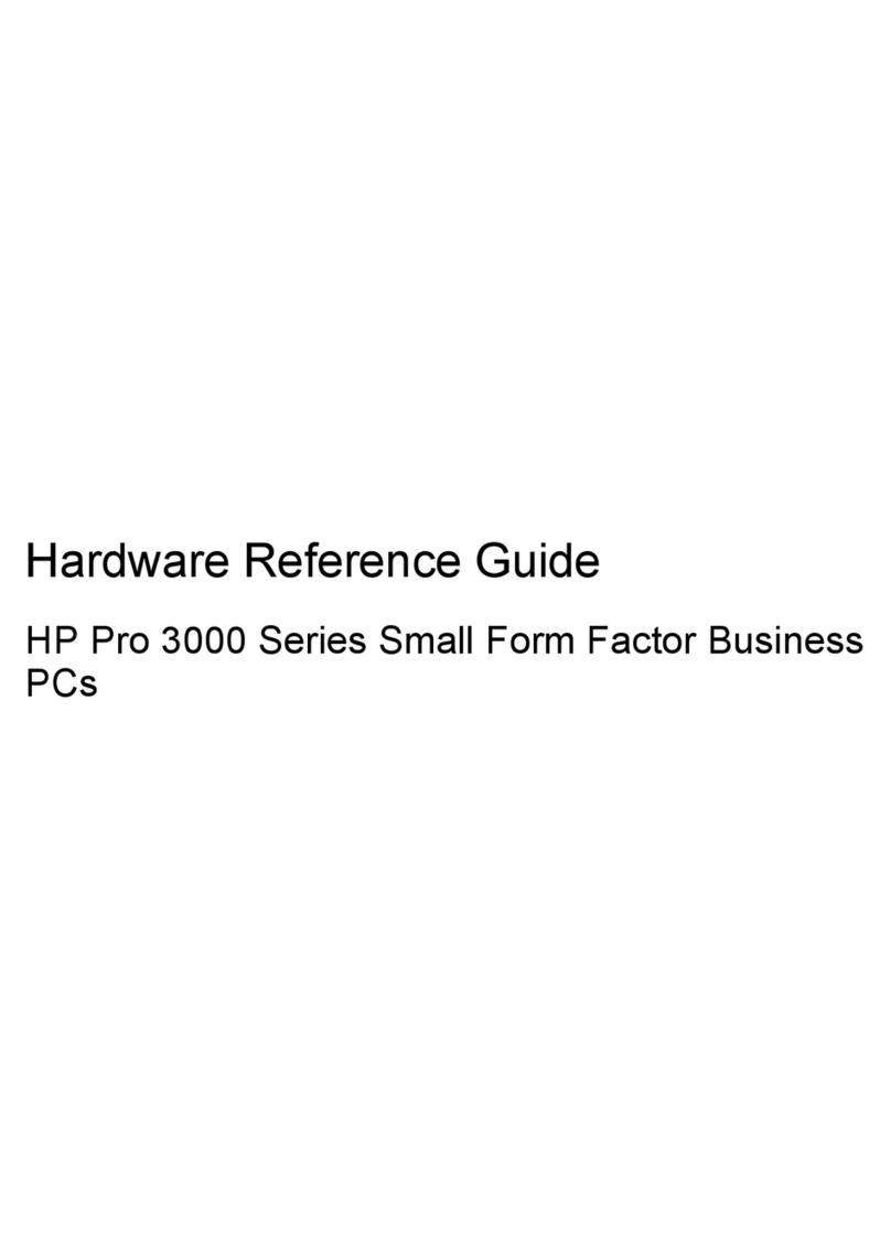 HP Pro 3000 SFF Operating and maintenance manual HP Pro 3000 SFF Operating and maintenance manual