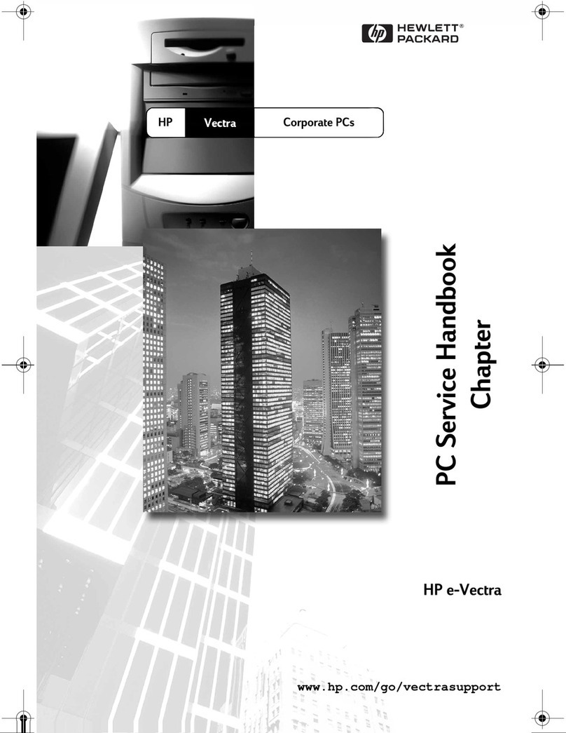 HP Vectra E-Vectra Manual