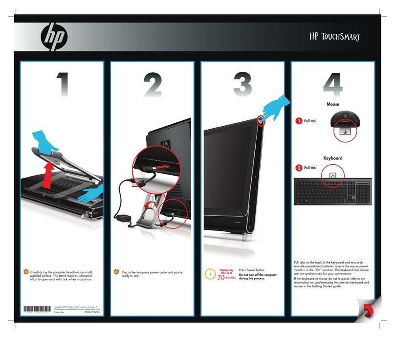 HP TouchSmart IQ524 User manual