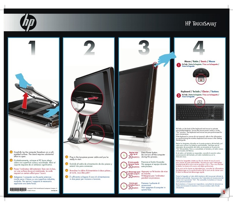 HP TouchSmart IQ506 User manual