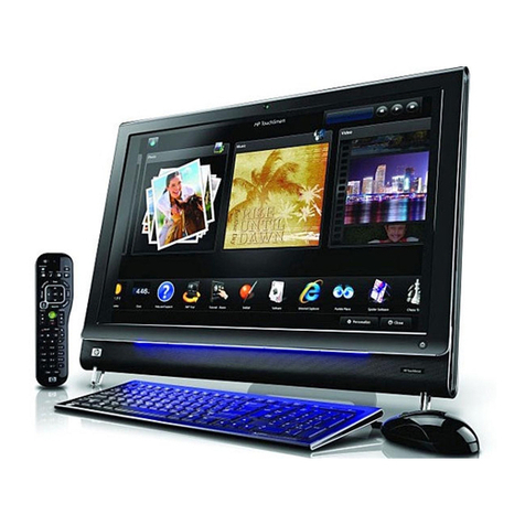 HP TouchSmart 600-1155 User manual