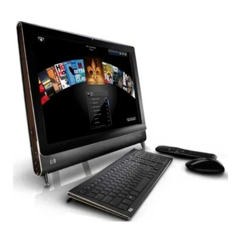 HP TouchSmart dx9000 Operating manual