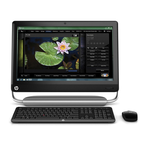 HP TouchSmart 320-1030 User manual