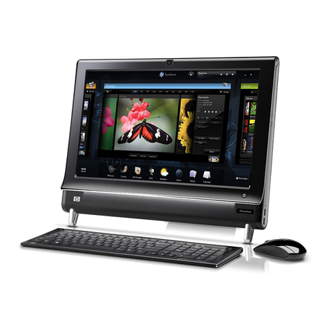 HP TouchSmart 300-1025 User manual