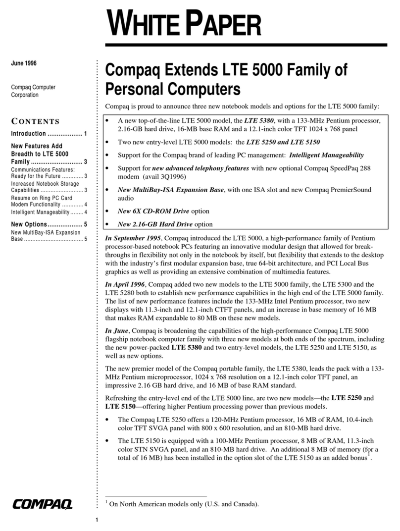 Compaq LTE 5000 - Notebook PC How to use