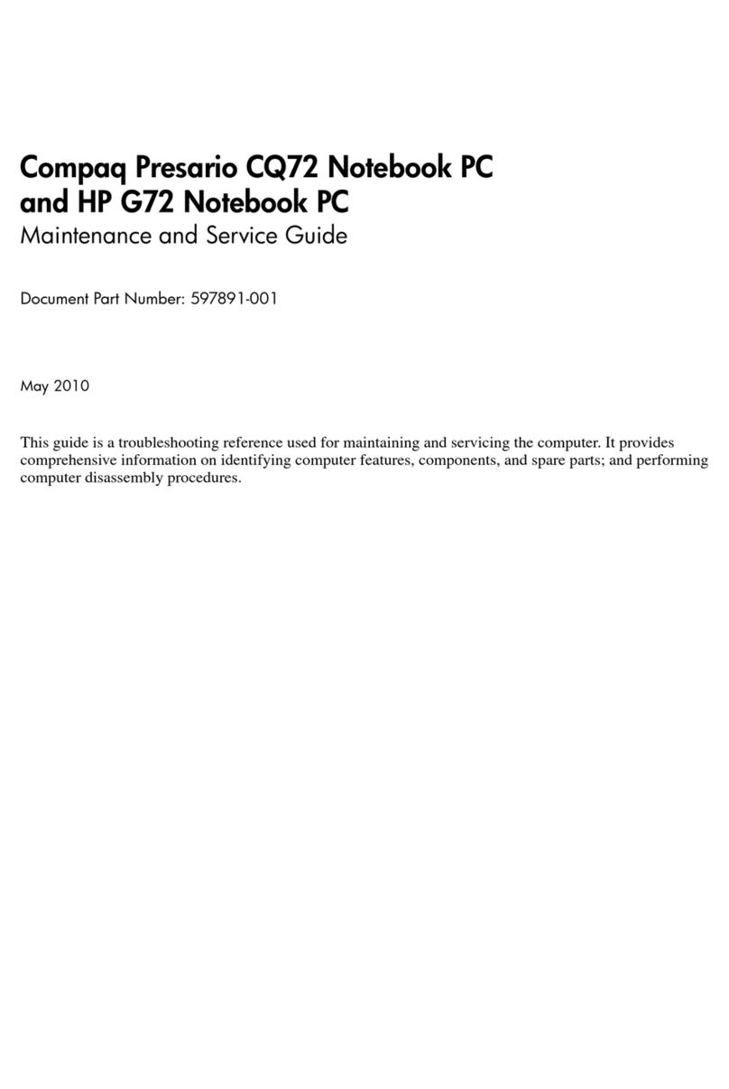 HP G72-251 Manual HP G72-251 Manual