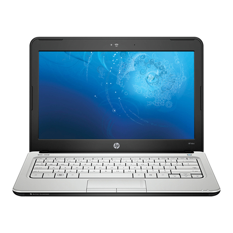 HP Mini 311-1000 User manual