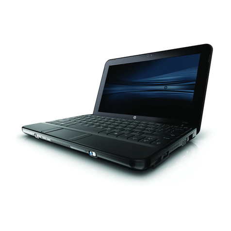 HP MINI 1101 User manual