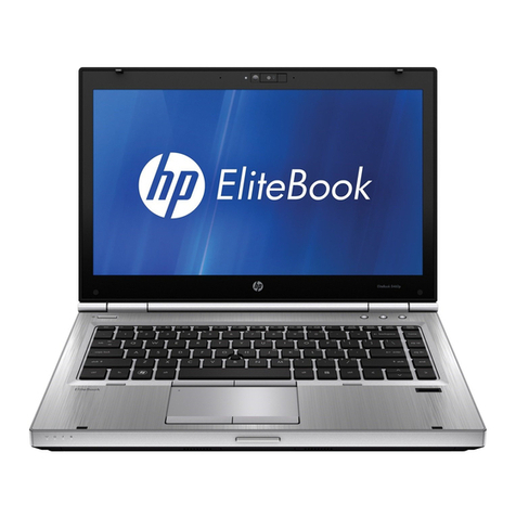 HP EliteBook 2560p User manual HP EliteBook 2560p User manual