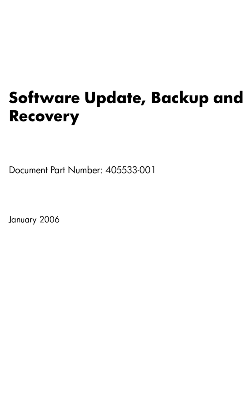 HP Compaq tc4400 Software guide