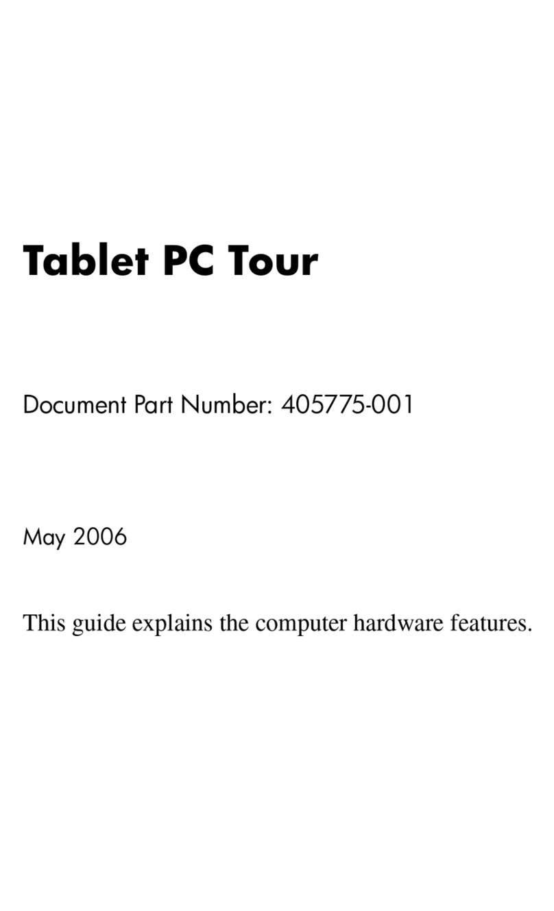 HP Compaq tc4400 Installation instructions