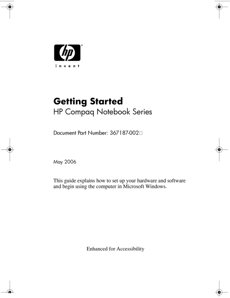 HP Compaq tc4400 User manual