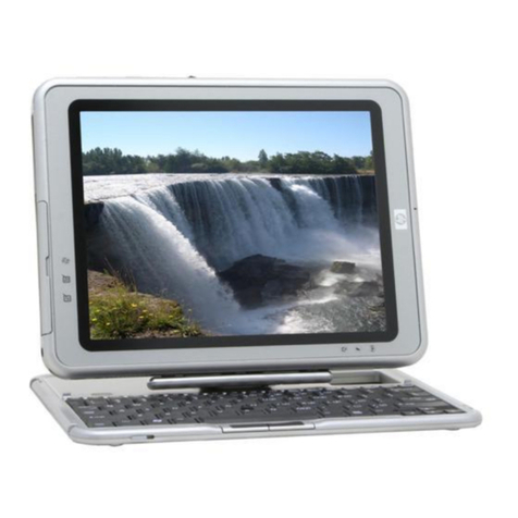 HP TC1100 - Compaq Tablet PC User manual