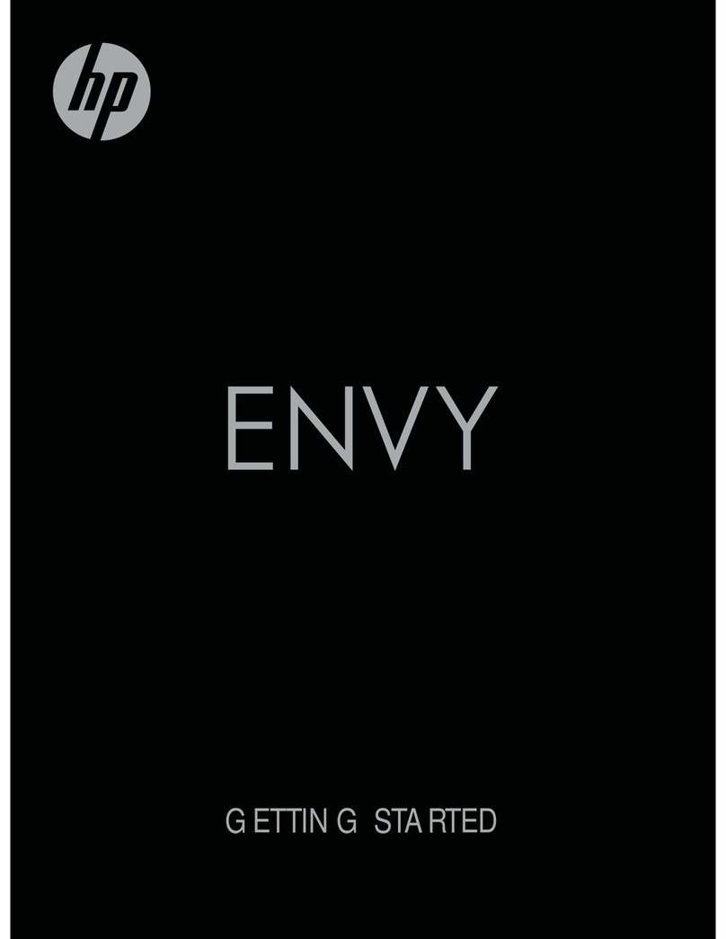 HP Envy 15-3040 User manual HP Envy 15-3040 User manual