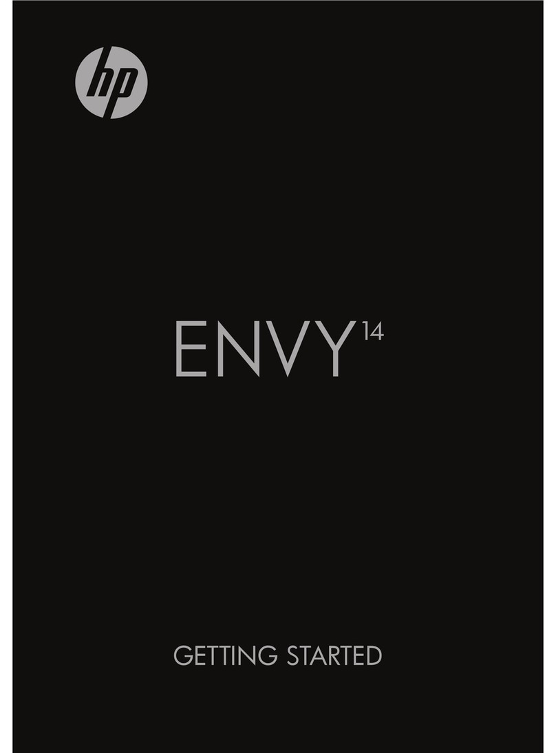 HP Envy 14-2100 User manual