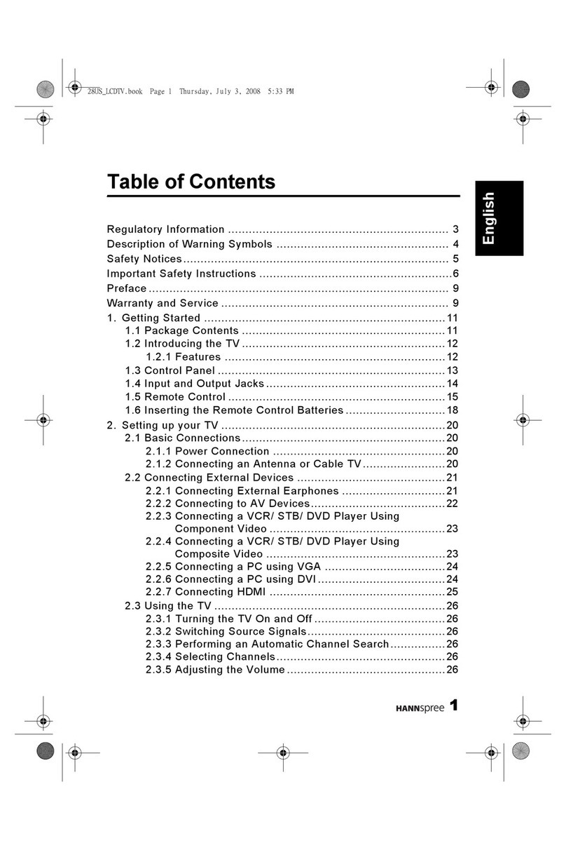 HANNspree Xv HT09 User manual