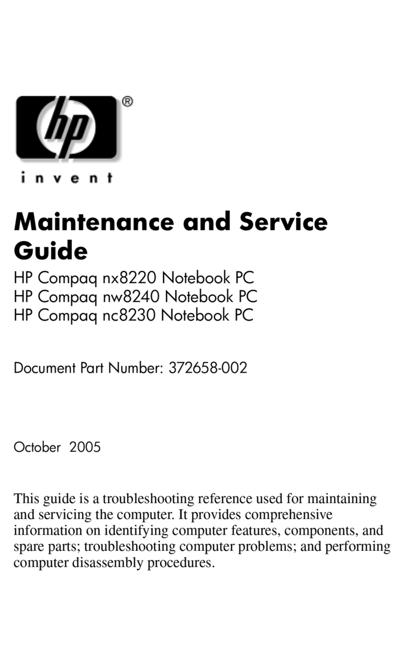 HP Compaq NW8240 Manual