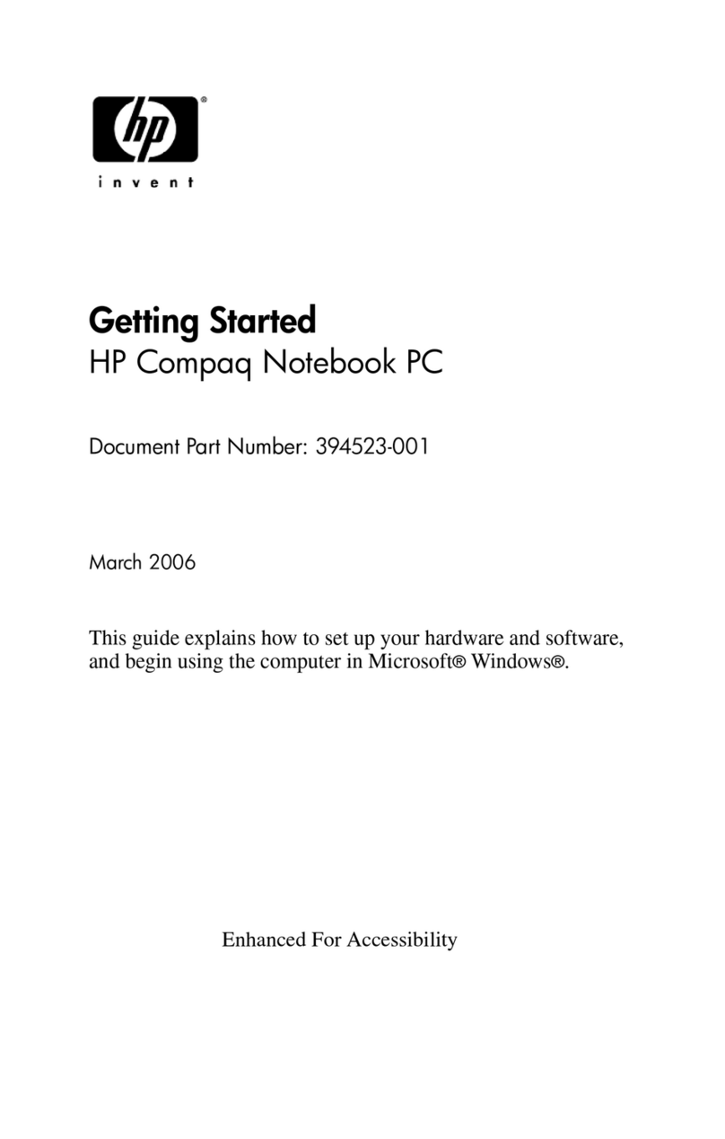 HP Compaq nw9440 User manual