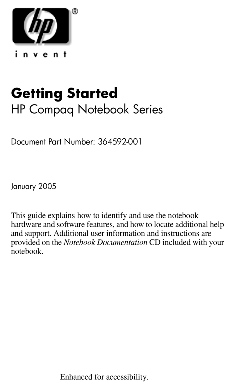 HP Compaq nc6220 User manual