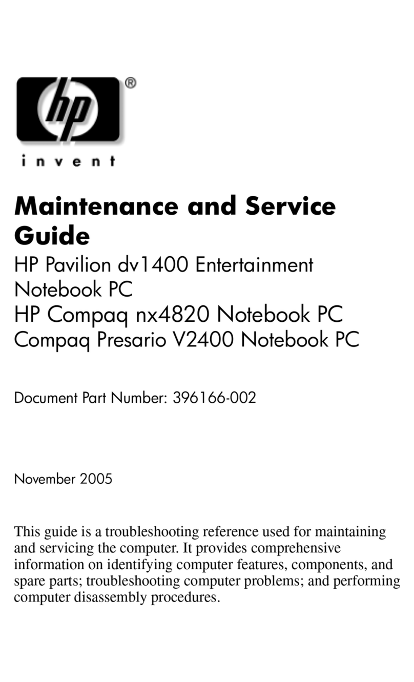 HP Compaq NX4820 Manual
