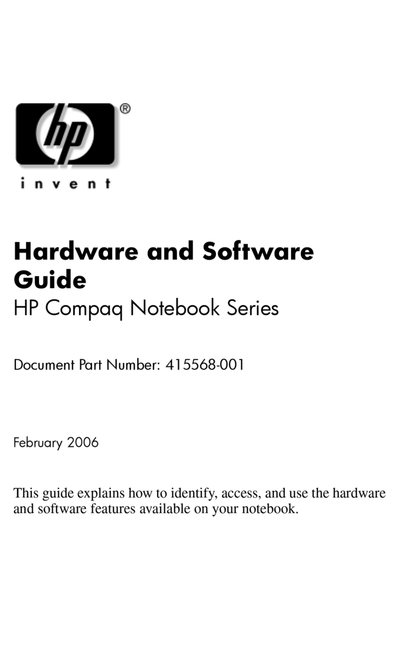 HP Compaq NX6105 Mounting instructions HP Compaq NX6105 Mounting instructions