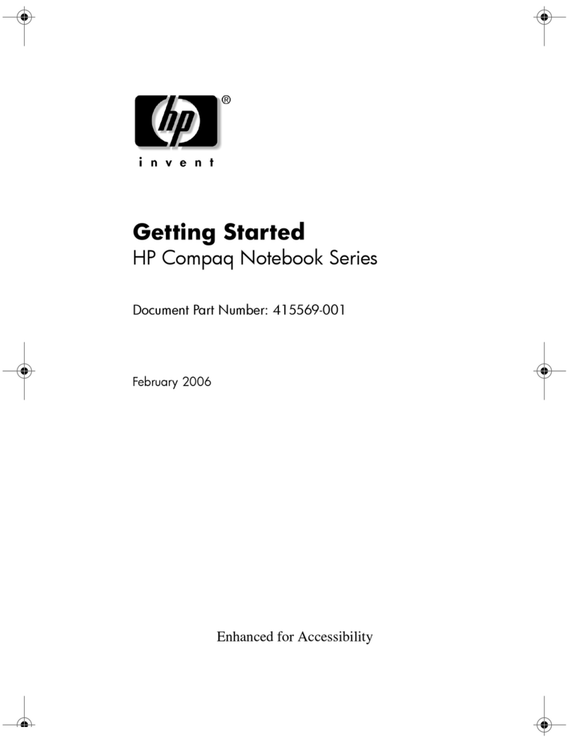 HP Compaq NX6105 User manual HP Compaq NX6105 User manual