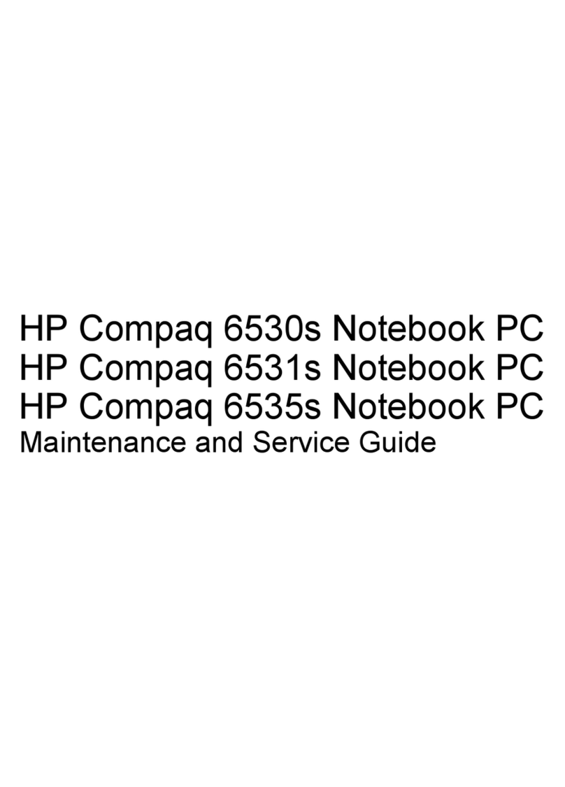 HP Compaq 6530s Manual