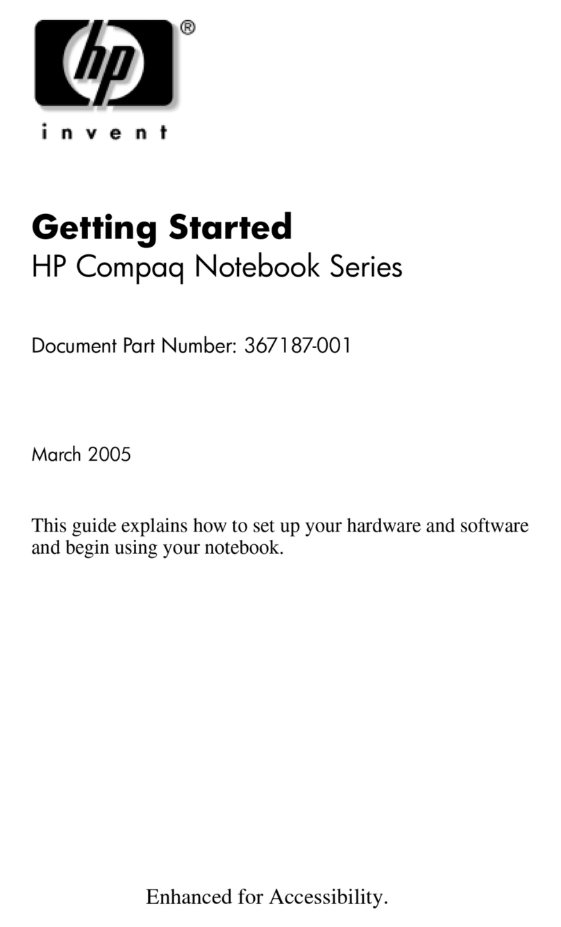 HP COMPAQ NC4200 User manual