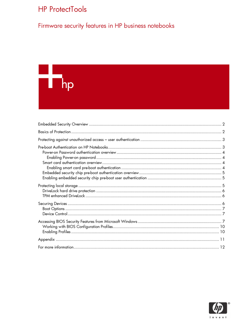 HP Compaq NC4010 Specification sheet